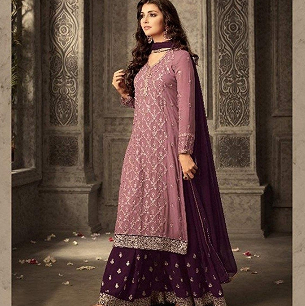 Salwar Kameez Palazzo Suit